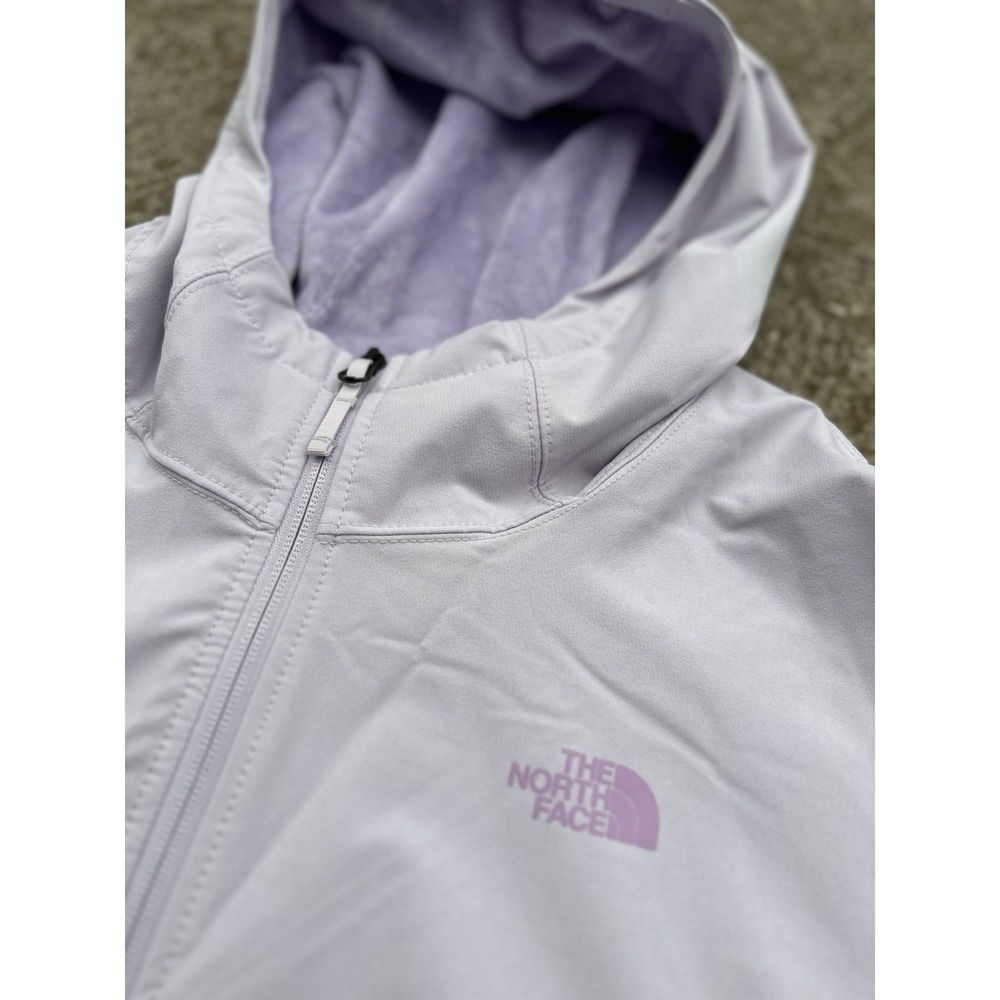 The North Face Shelbe Raschel WindWall Full Zip Hooded Jacket Lavender 3X - Picture 2 of 7